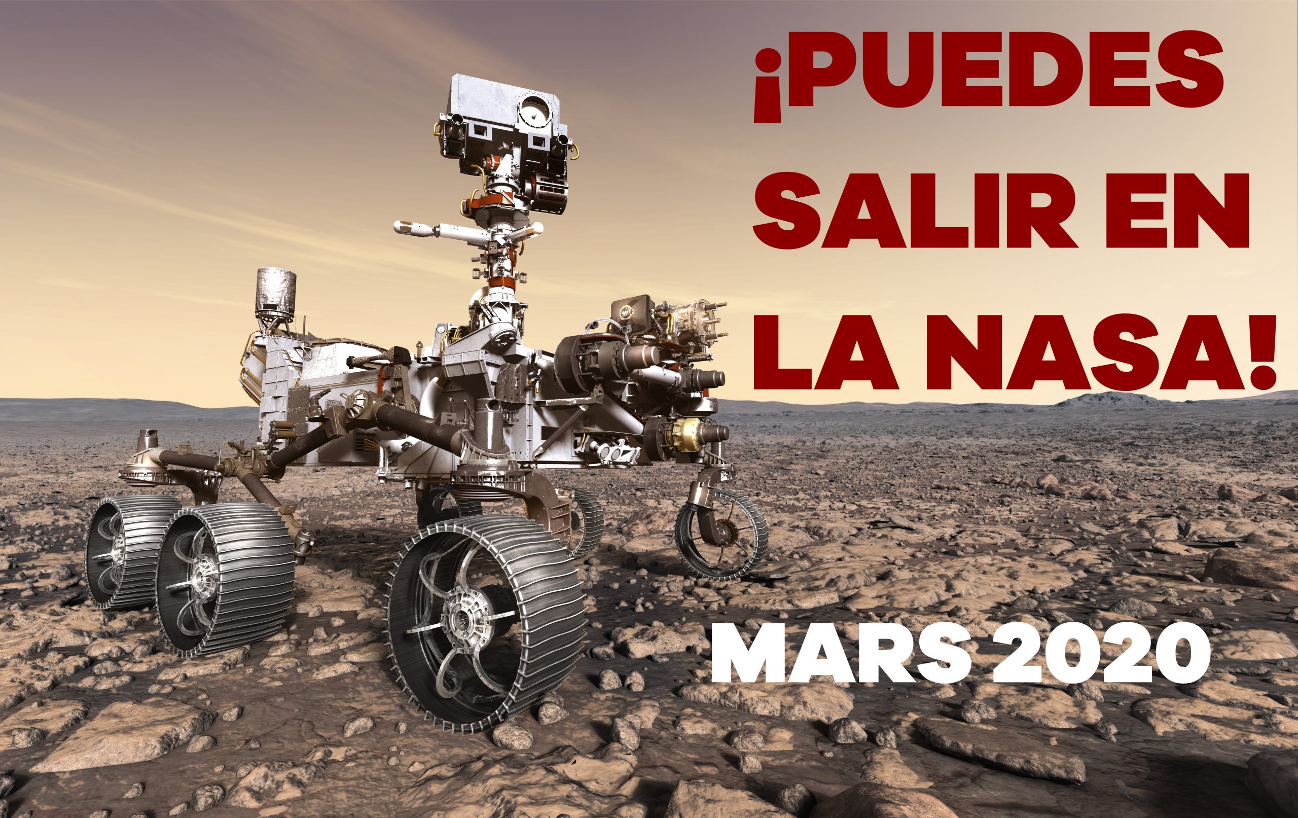 ¡Puedes salir en la NASA!