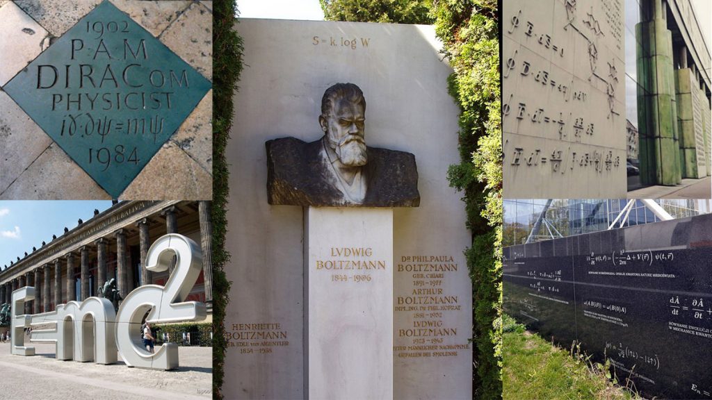 5 ecuaciones físicas talladas en monumentos