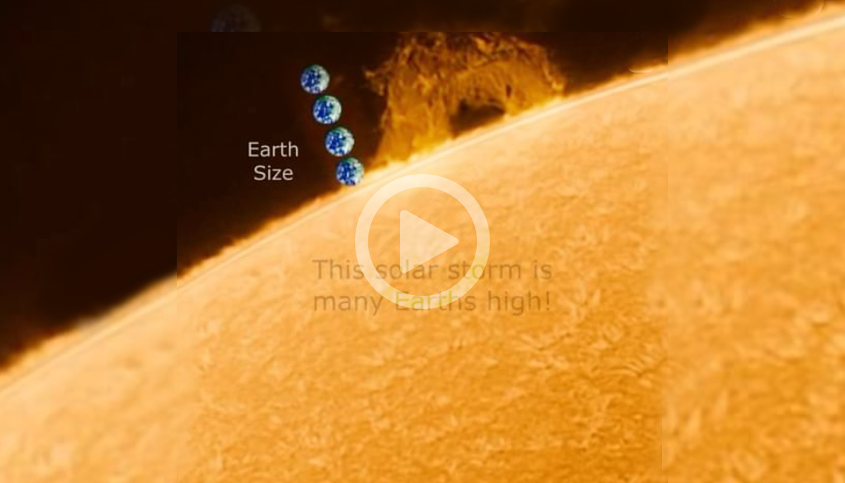 tormenta solar
