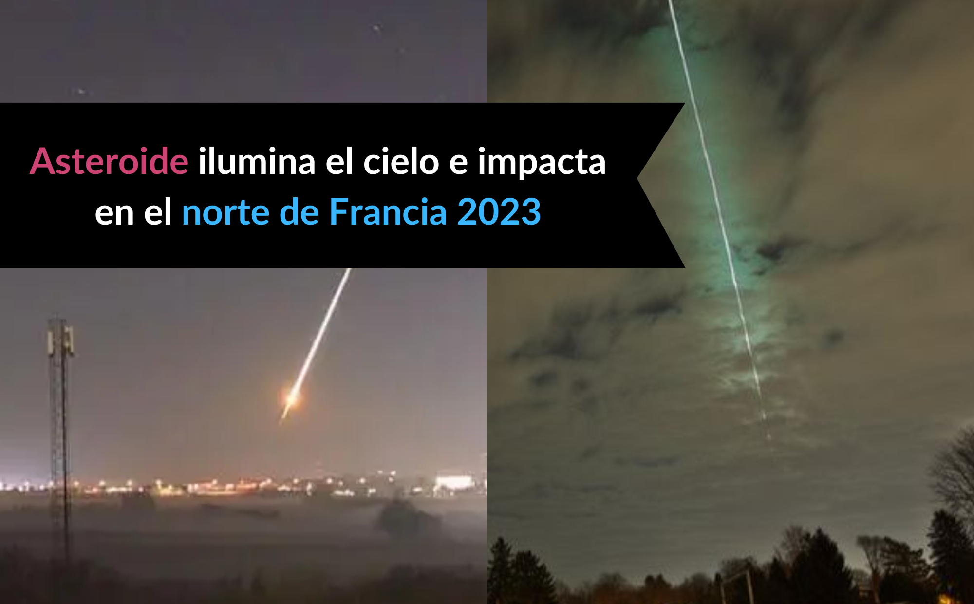Asteroide Francia 2023