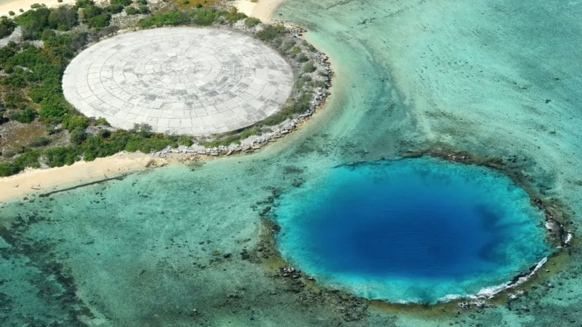 Cúpula Runit en las Islas Marshall