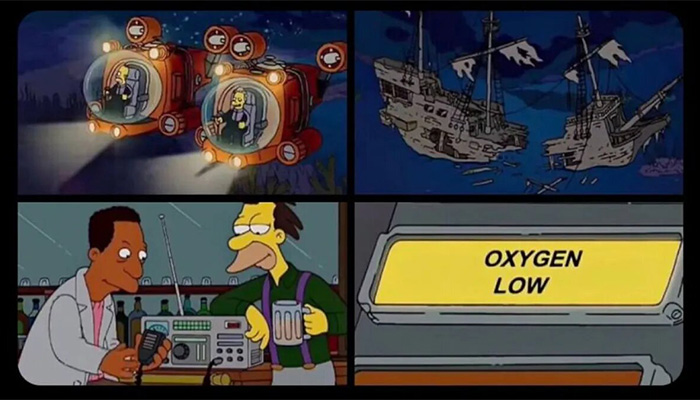 ¿Los Simpson predijeron la desaparición del submarino del Titanic?