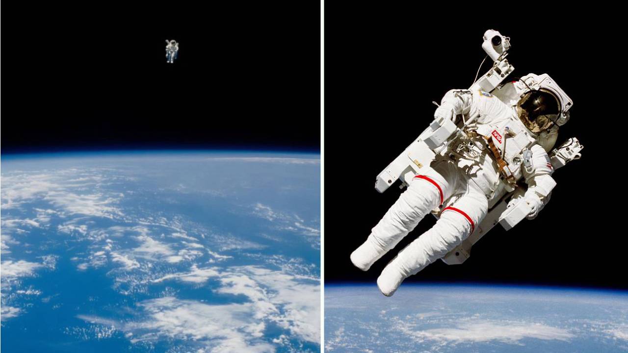 Bruce McCandless II: el hombre que estuvo a la deriva en el espacio
