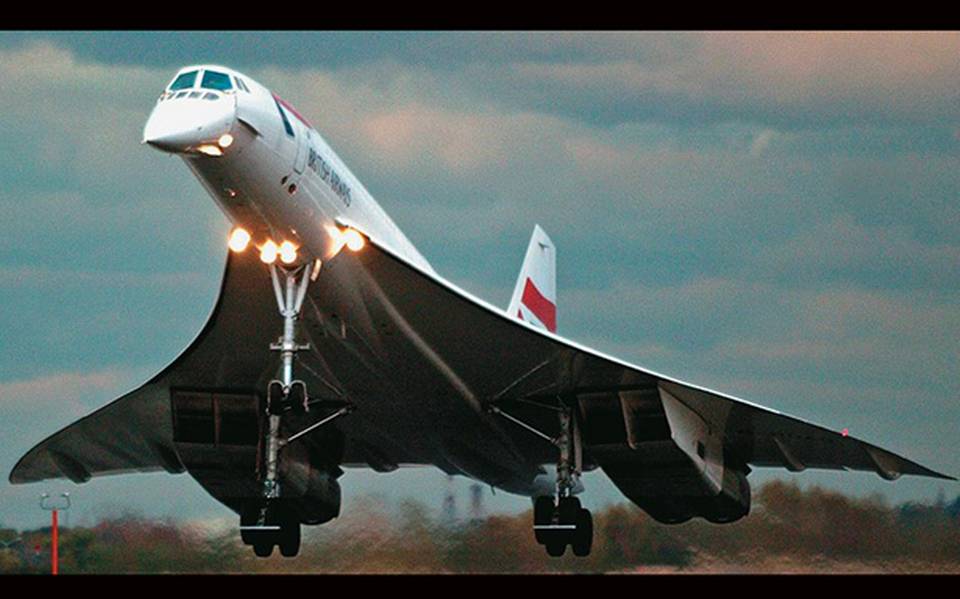 Concorde: La única fotografía en vuelo del avión supersónico