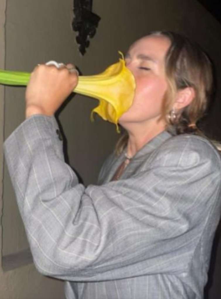 Una flor bella pero peligrosa: TikToker casi se envenena al oler una