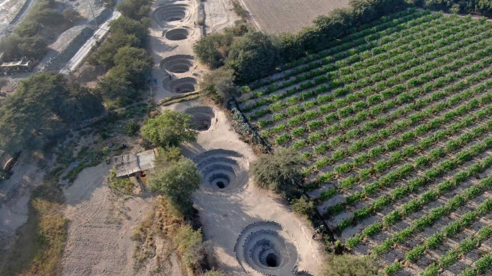 Los «ojos de agua» del Perú: los pozos subterráneos que vida al cultura Nazca