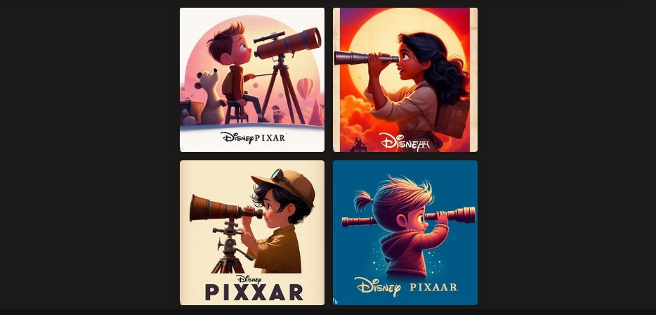 Cómo hacer los pósters de películas de Disney Pixar con IA que se vuelto virales