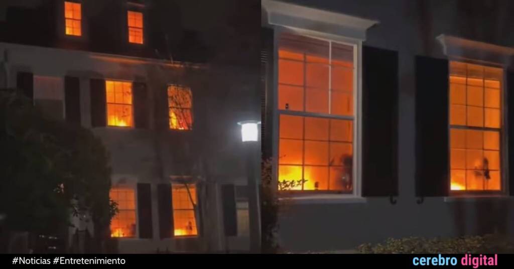 (VIDEO) Halloween: bomberos asisten a una llamada de incendio y resultó ser una decoración