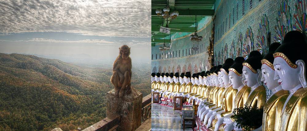 El monasterio de Taung Kalat y el mito de los 37 dioses 3 El monasterio de Taung Kalat y el mito de los 37 dioses