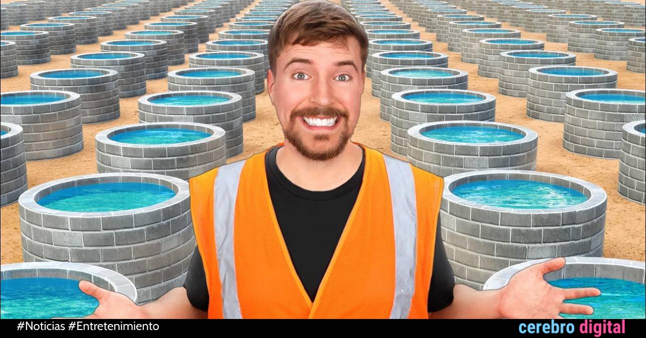 MrBeast cambia la vida de miles de personas al construir más de 100 pozos en áfrica