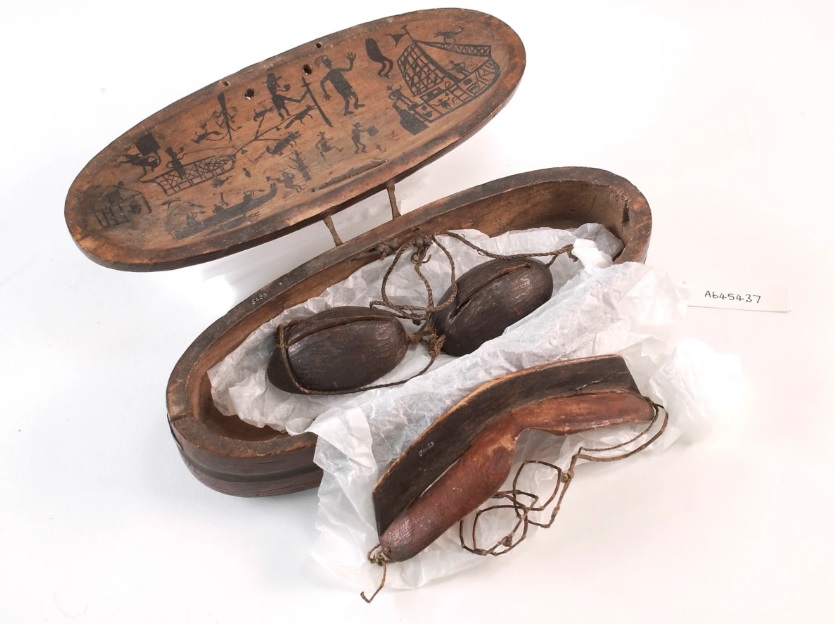 Snow goggles were created by the Eskimos centuries ago