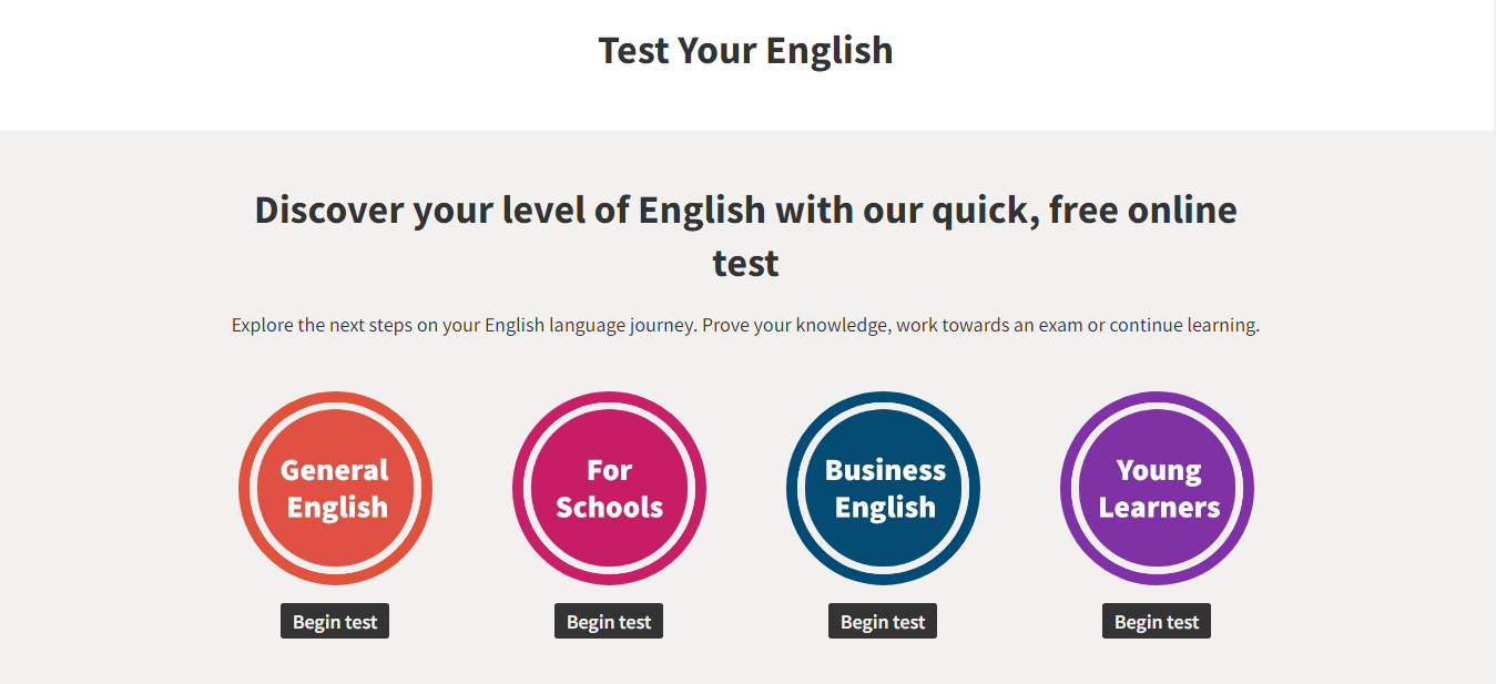 ¿Quieres saber tu nivel de inglés? Este test gratuito de Cambridge te ...