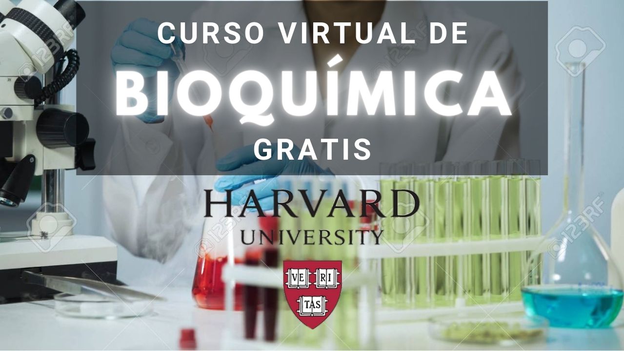 Curso virtual gratuito sobre bioquímica impartido por la Universidad de Harvard