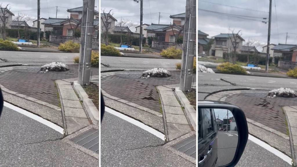 VIDEO: El suelo “respira”, las aterradoras imágenes durante el terremoto de Japón