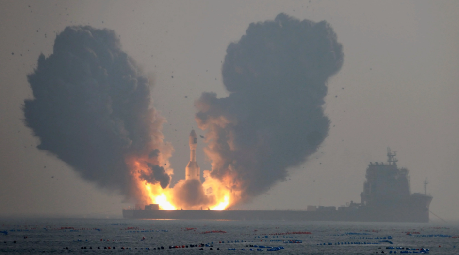 Cohete Gravity-1 en su Debut en el Mar (Video)