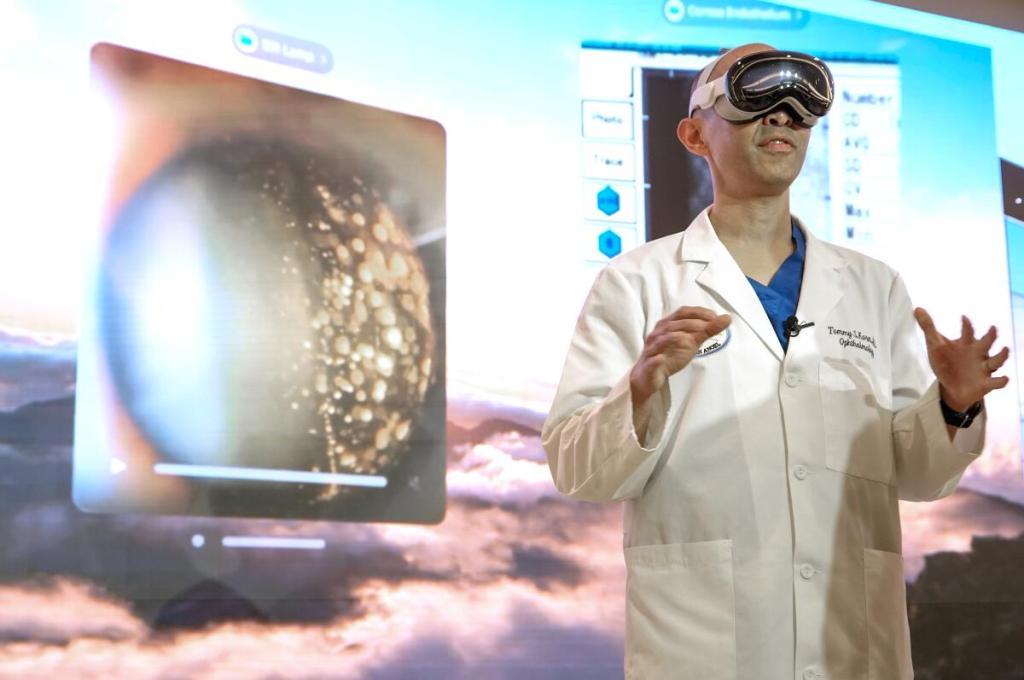 Hospitales de San Diego modernizan la atención médica con Apple Vision Pro