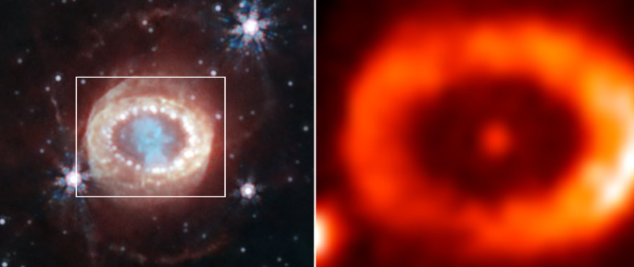 Telescopio Webb descubre el Santo Grial en una supernova