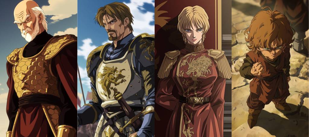 Tus series favoritas en versión anime gracias a la IA 6 series - series