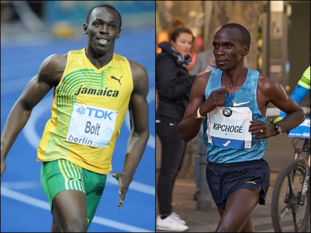 Diferencias en el cuerpo de un velocista y un corredor de fondo