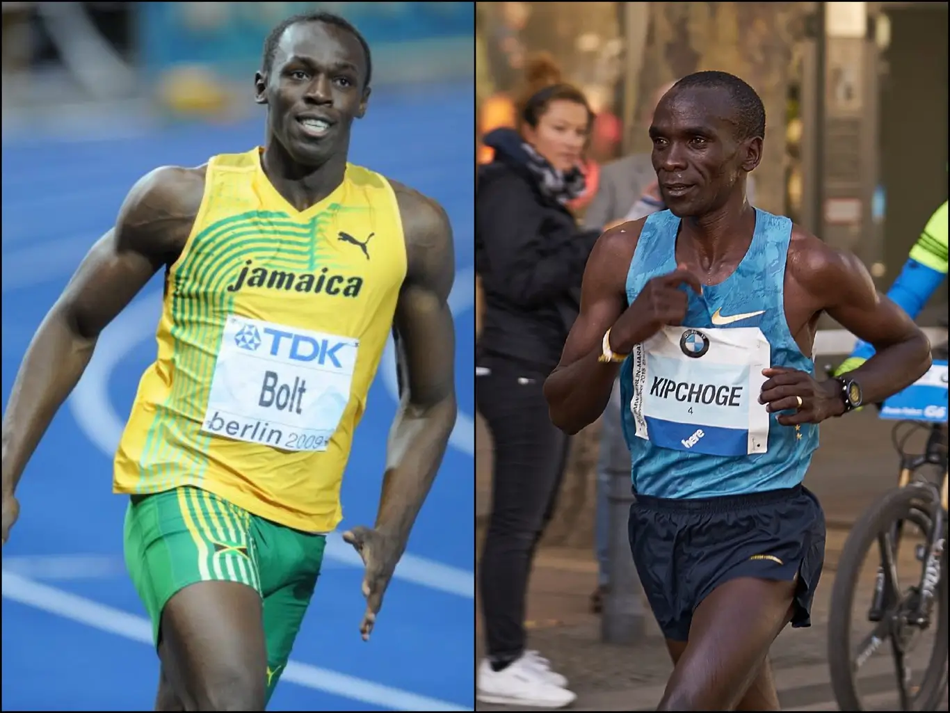 Diferencias en el cuerpo de un velocista y un corredor de fondo