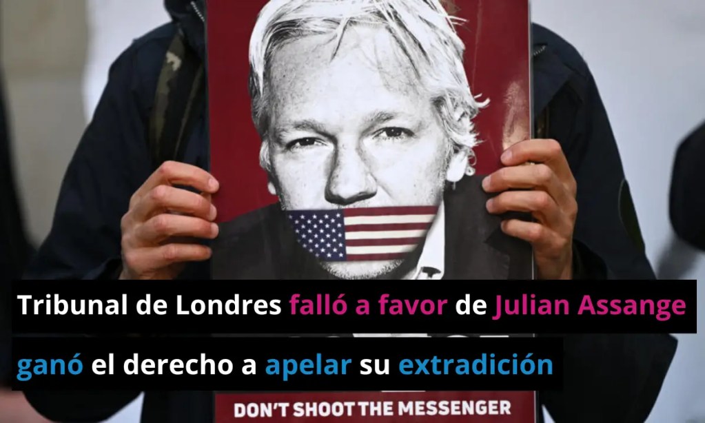 Tribunal de Londres falló a favor de Julian Assange