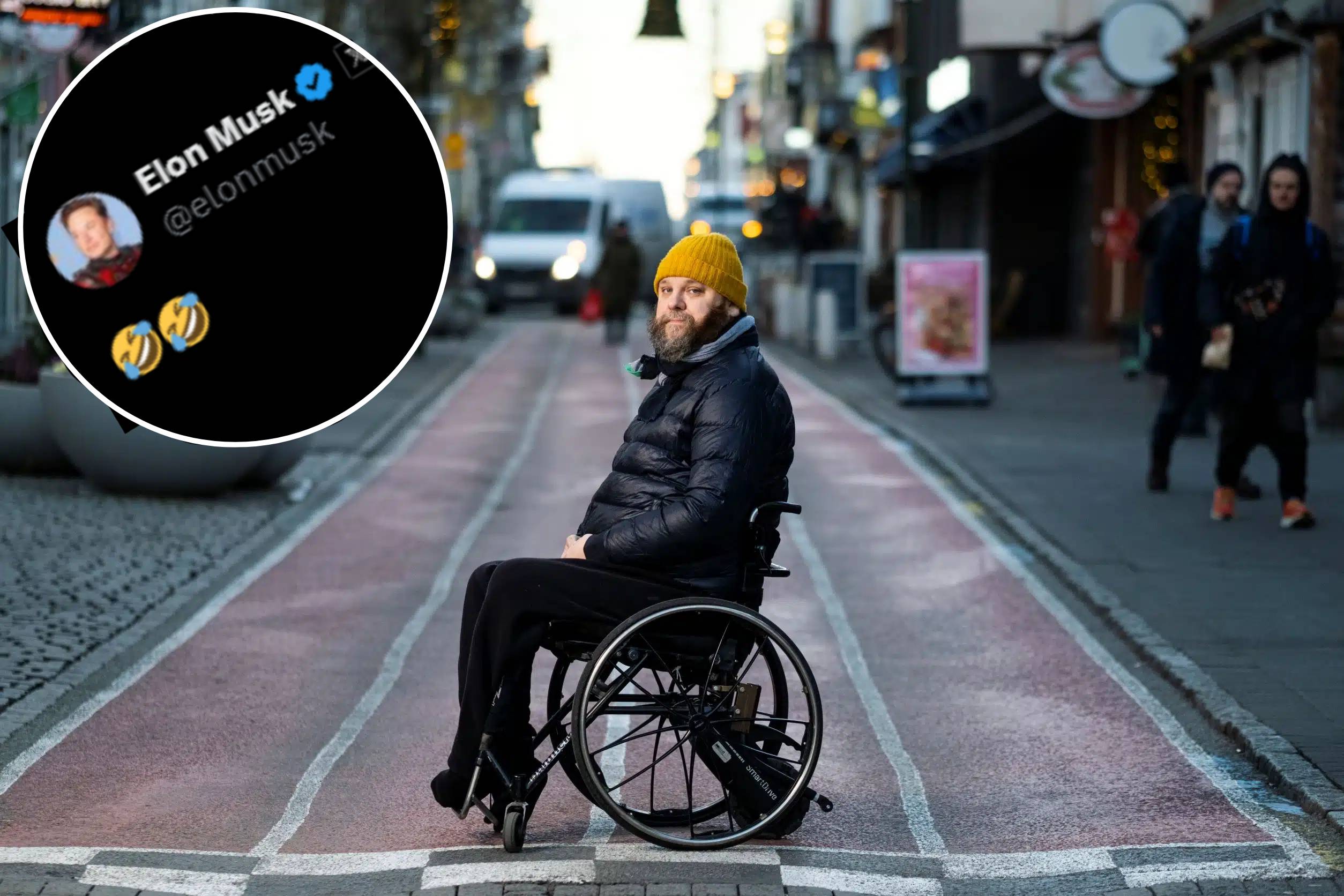 Haraldur Thorleifsson: el hombre discapacitado del que Musk se burló, denigró y despidió 1 Haraldur Thorleifsson: el hombre discapacitado del que Musk se burló, denigró y despidió