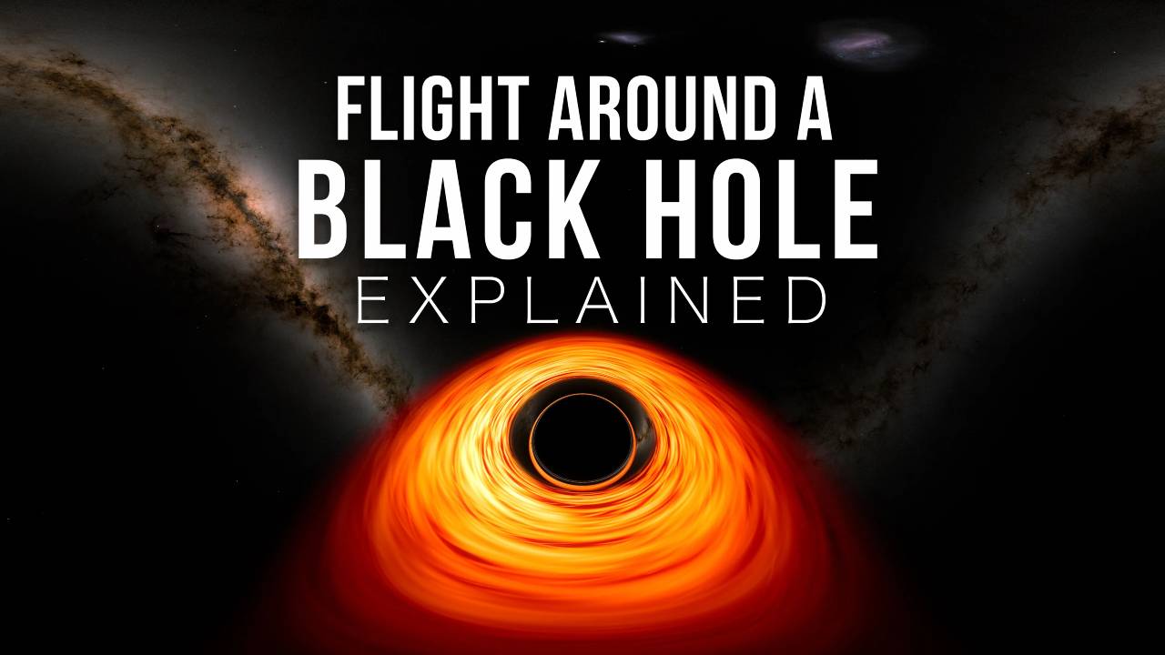 Vuela a un agujero negro con esta increíble nueva visualización de la NASA