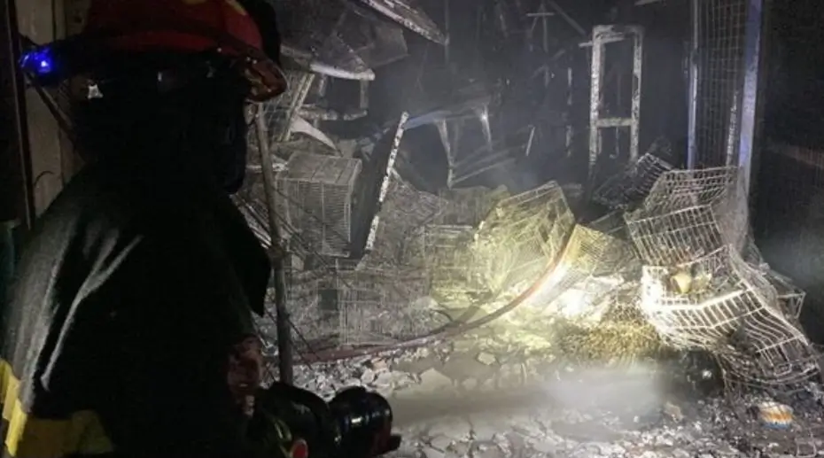Incendio en el Mercado de Chatuchak