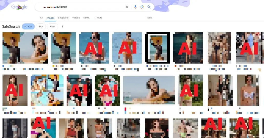 Problema de las Imágenes Generadas por IA en los Resultados de Búsqueda de Google