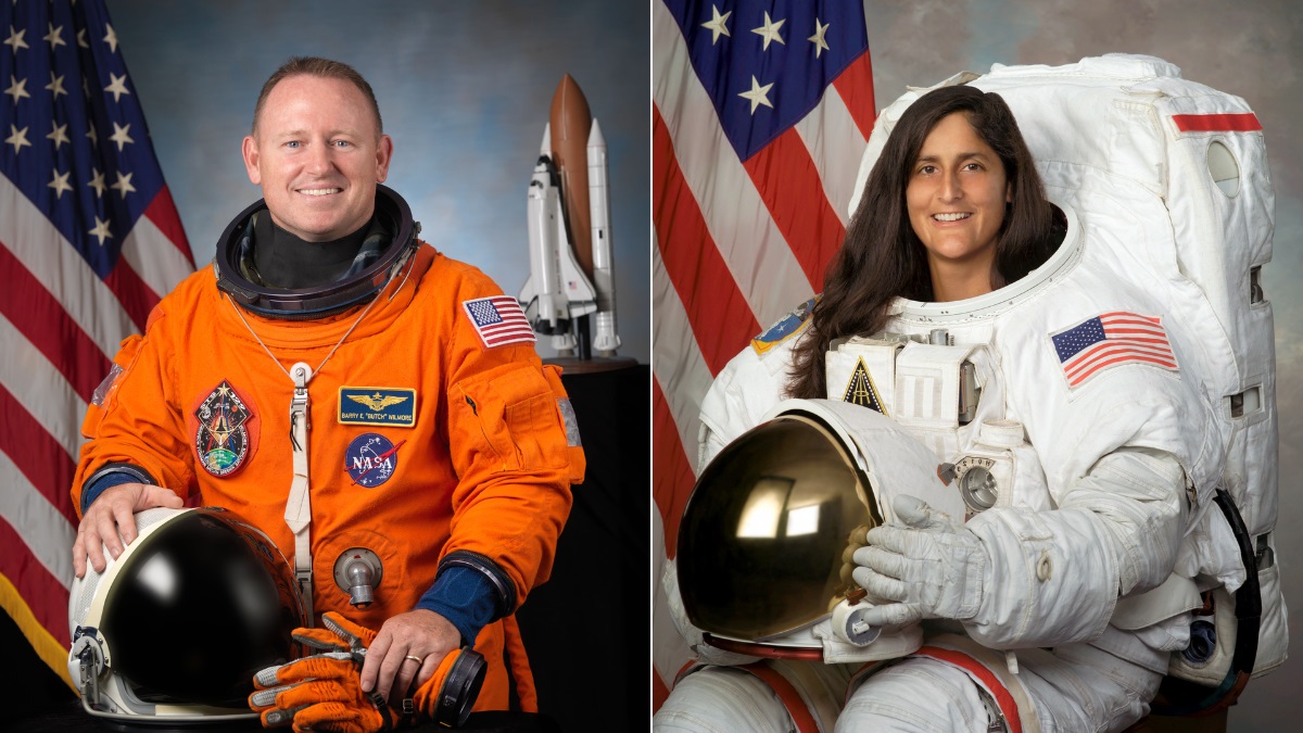 astronautas de la NASA siguien en el espacio