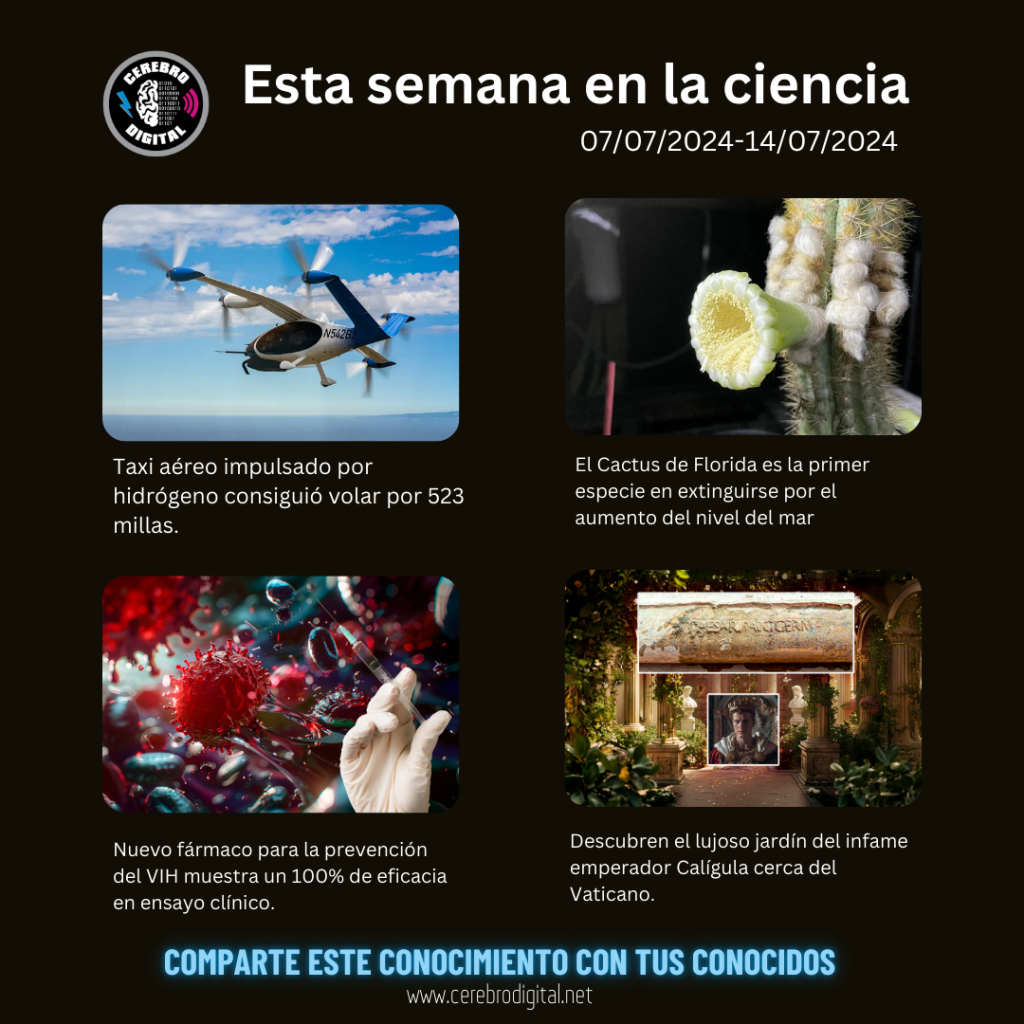 Esta semana en la ciencia del 07/07/2024 al 14/07/2024 1 -