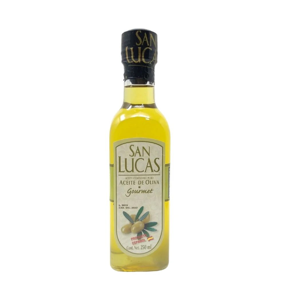 Mejores marcas de aceite de oliva en México, según PROFECO 4 mejores marcas de aceite de oliva san lucas 250 ml