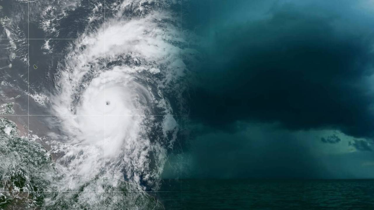 El Huracán Beryl es el primero en la historia con esa magnitud en aparecer en junio