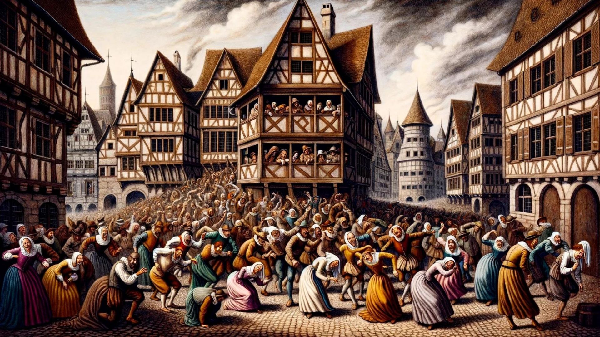 La Epidemia del Baile: Cuando la gente bailó hasta fallecer en Estrasburgo