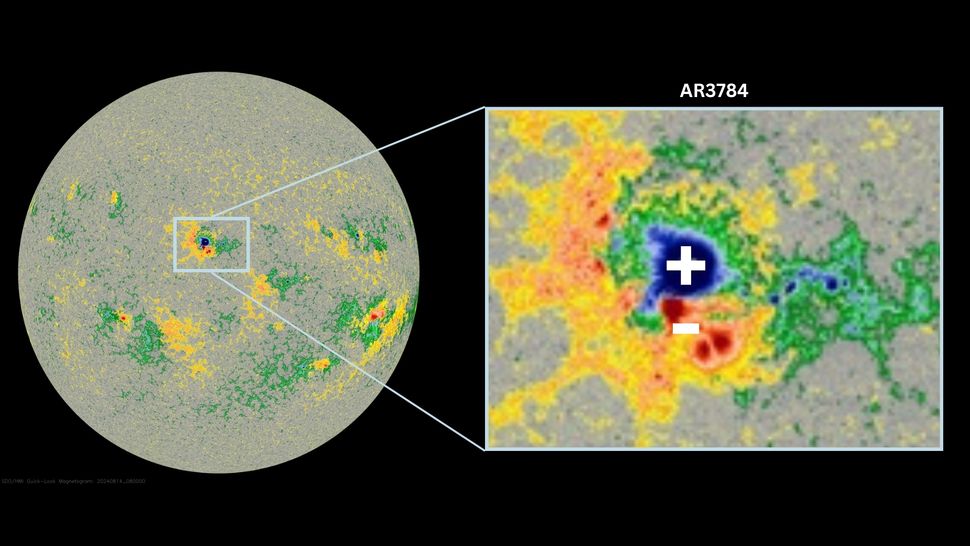 Una erupción solar enorme de clase X proveniente de una extraña mancha solar se dirige a la Tierra