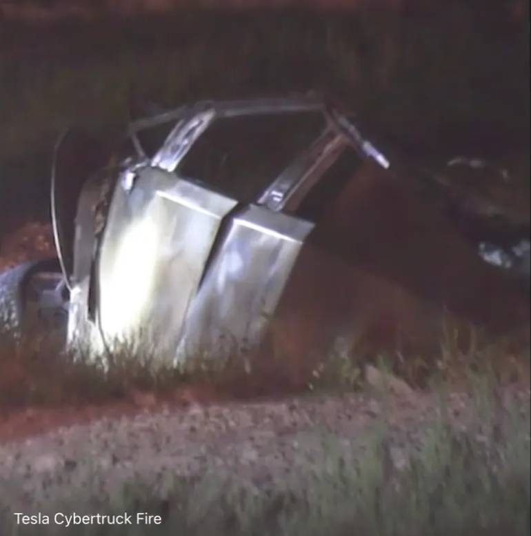 Se reporta el primer accidente fatal de un Tesla Cybertruck