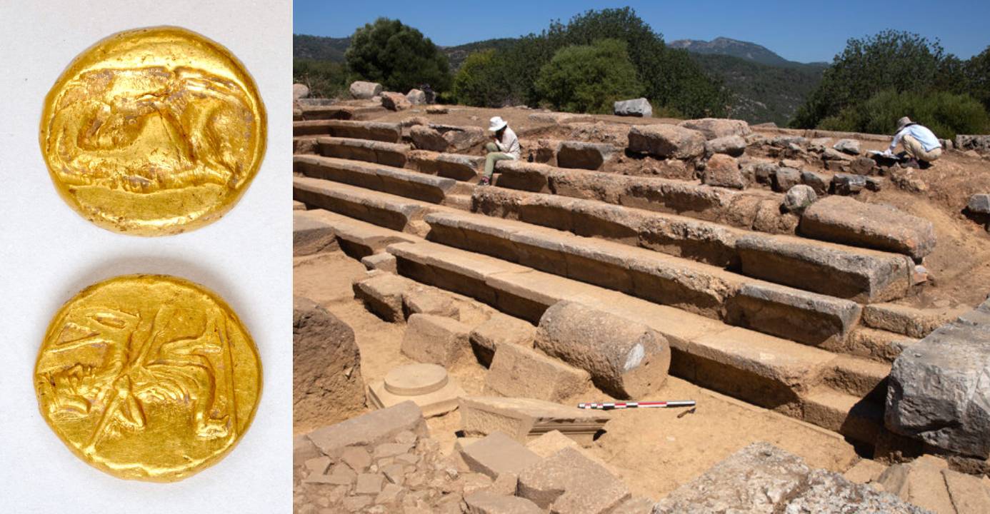 Arqueólogos descubren un tesoro de monedas de oro vinculado a antiguos mercenarios