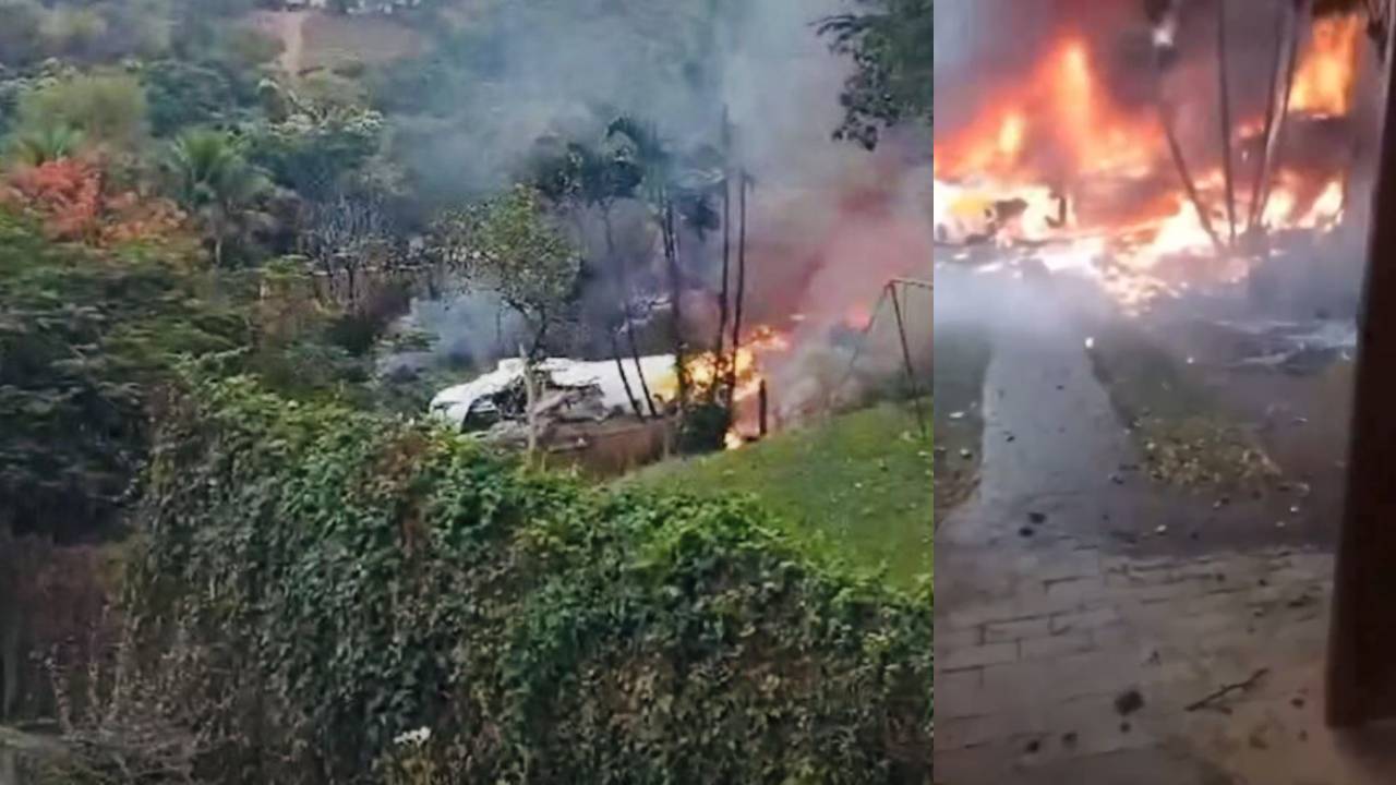 Avión de pasajeros se estrella en Brasil y fallecen 62 personas a bordo