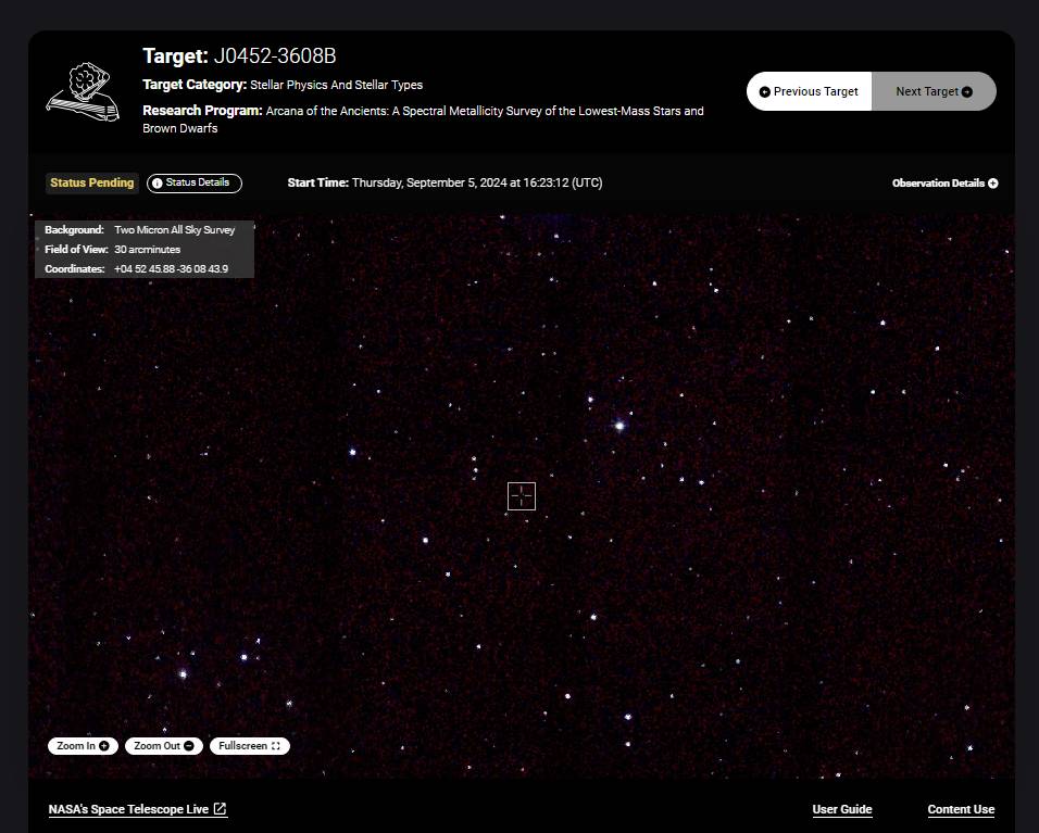 La NASA te muestra qué están viendo el Hubble y el Webb en este momento