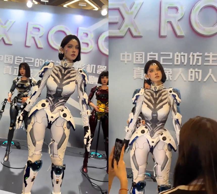 Descubren que una empresa China exhibía “robots humanoides” que en realidad eran humanos disfrazados