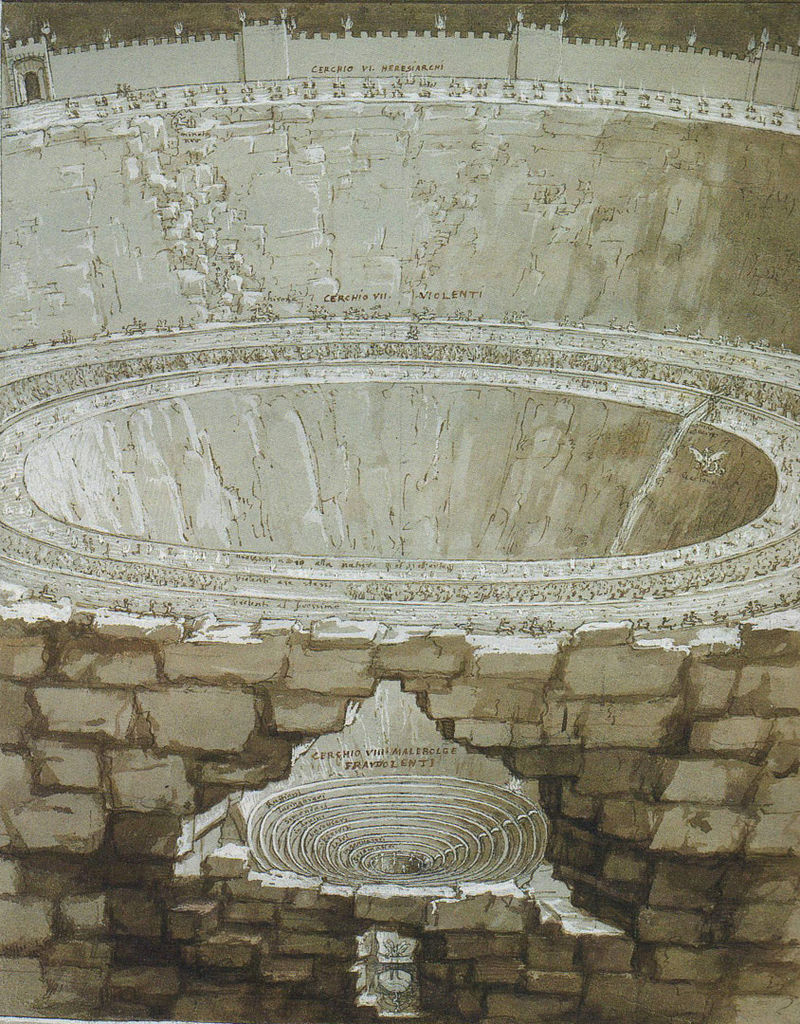 El infierno de Dante: Los nueve círculos para la redención