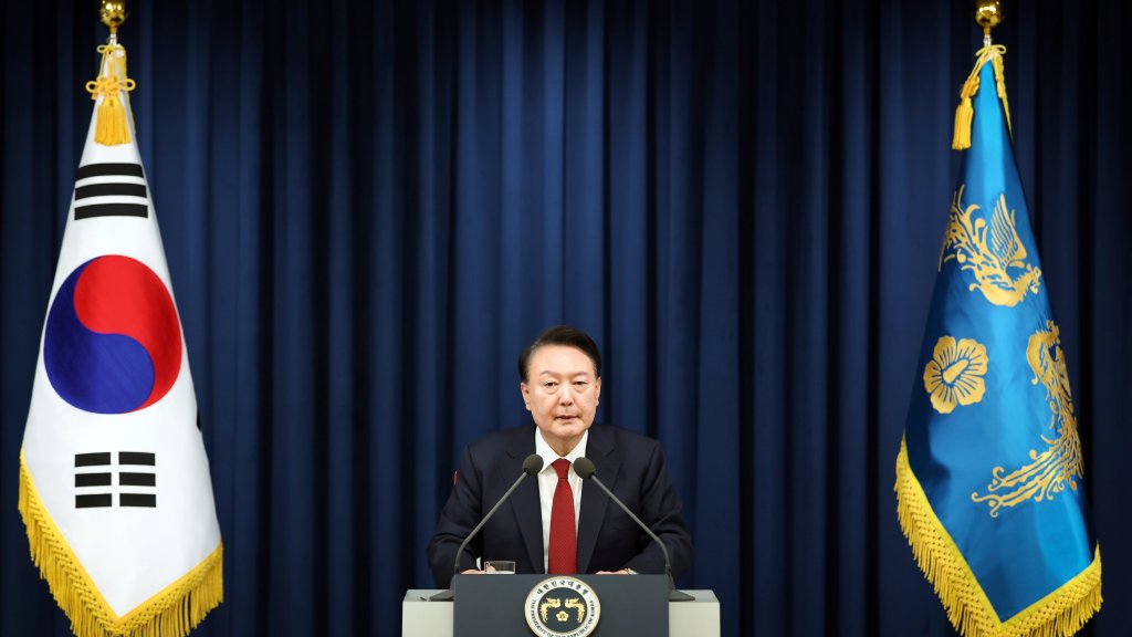Se declara Ley Marcial en Corea del Sur por primera vez desde hace casi 50 años
