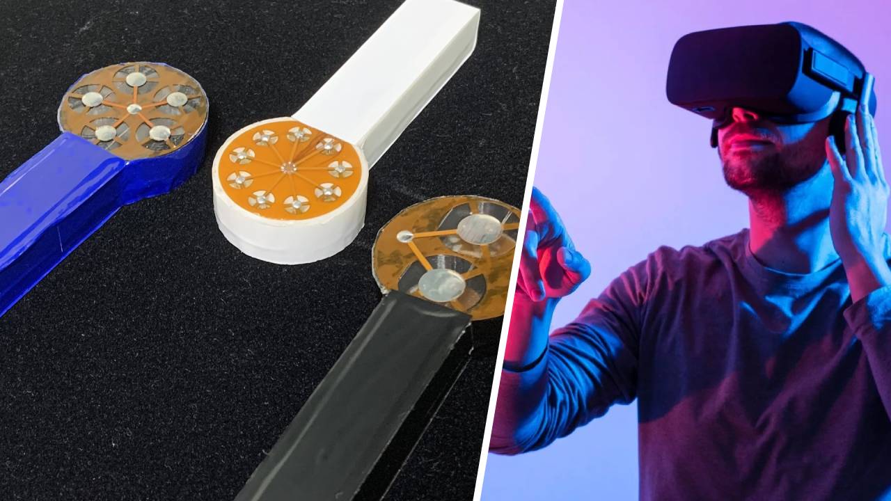 Ahora podrás probar una paleta en realidad virtual a través de este extraño invento