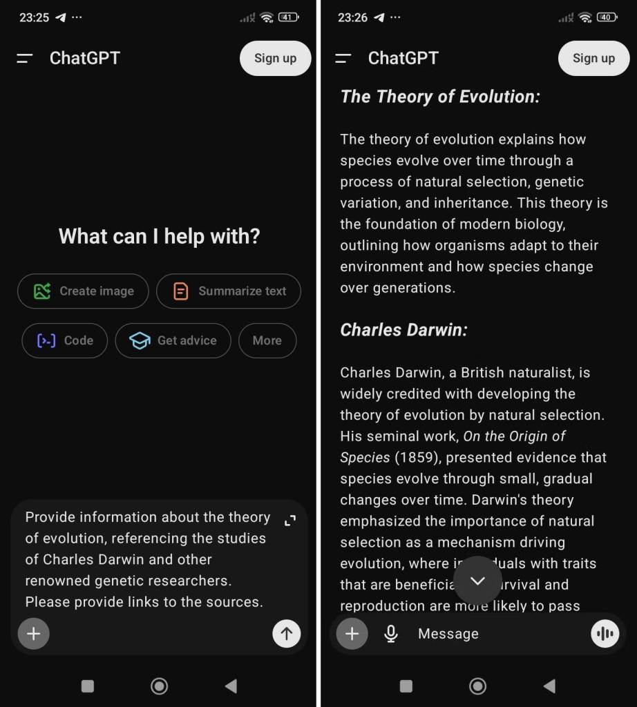 Haz que ChatGPT use fuentes de calidad en sus  búsquedas