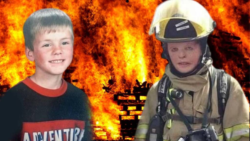 Terry McCarty: La víctima de quemaduras que se convirtió en bombero