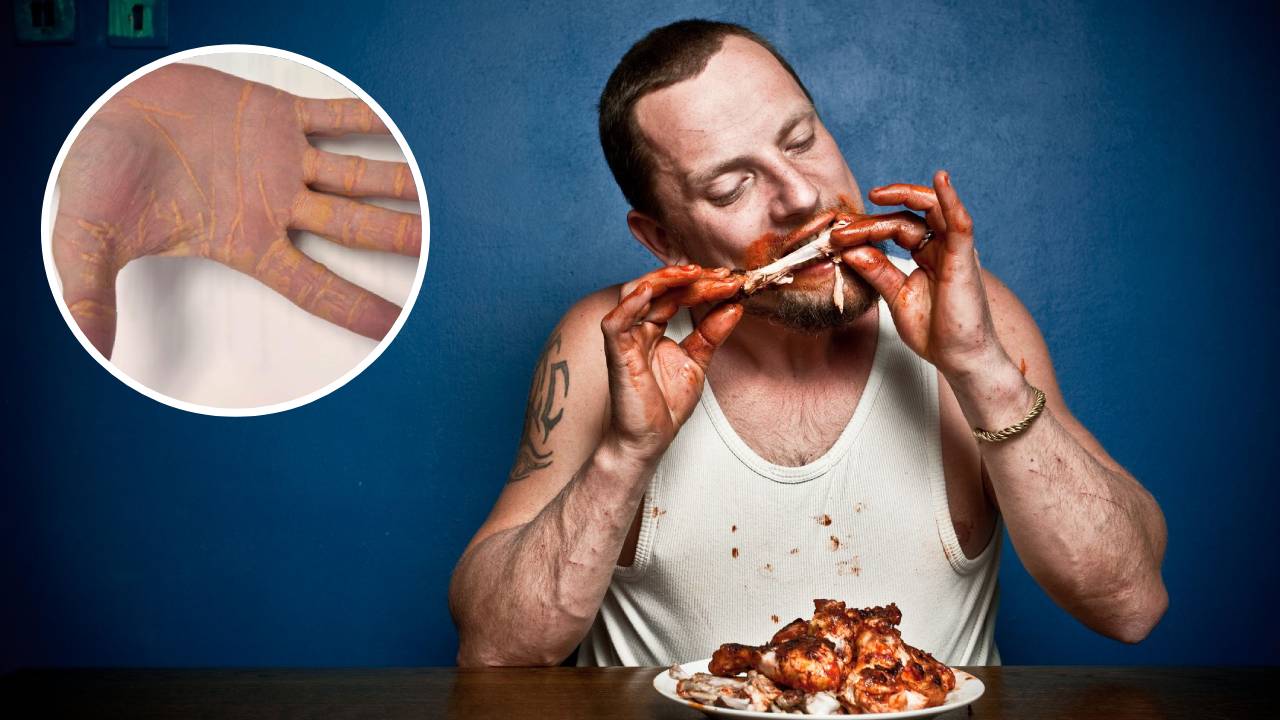 El colesterol se sale del cuerpo de un hombre que solo comía carne, mantequilla y queso