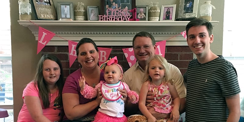 Lynlee, la niña que nació dos veces