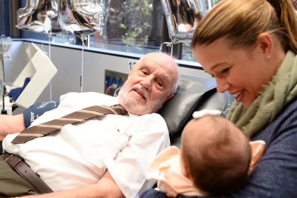 James Harrison: Falleció el hombre del brazo de Oro que salvó a 2,4 millones de bebés 1 James Harrison: Falleció el hombre del brazo de Oro que salvó a 2,4 millones de bebés