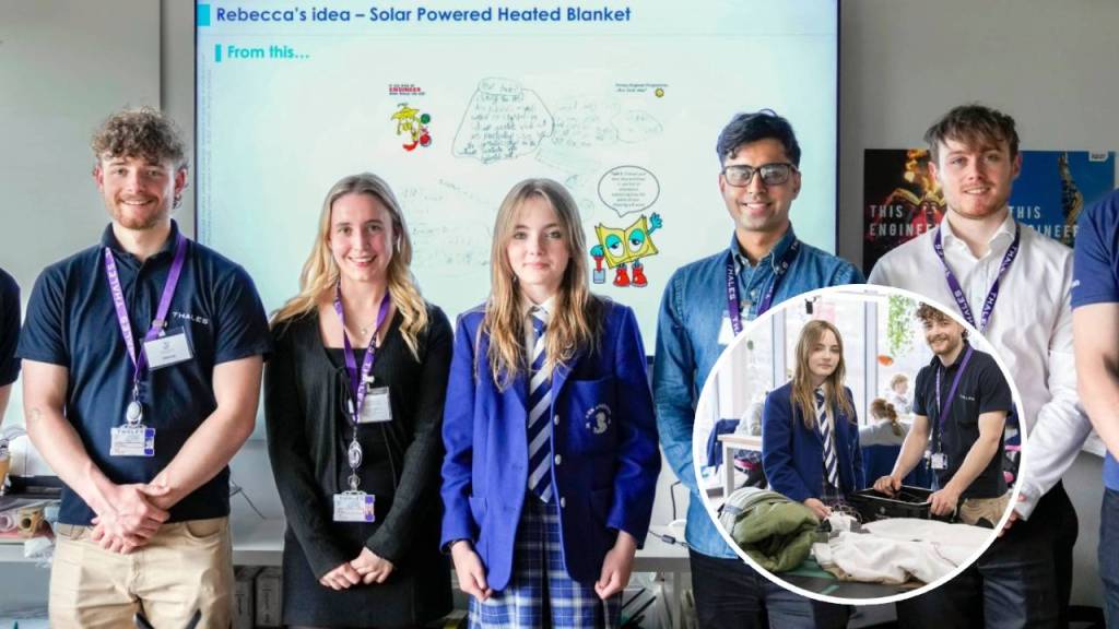 Rebecca Young: la joven estudiante escocesa que diseñó una manta solar para personas sin hogar