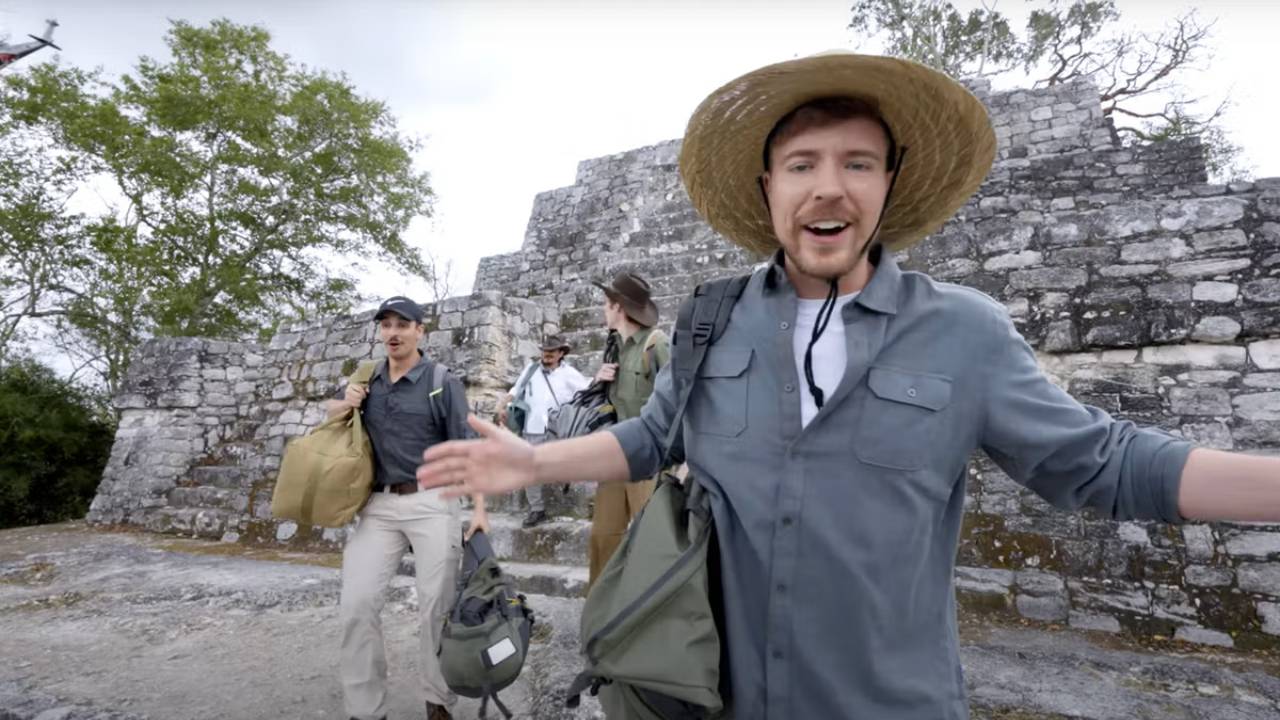 México demandará a MrBeast por dar información fala y grabar en zonas prohibidas de sitios arqueológicos